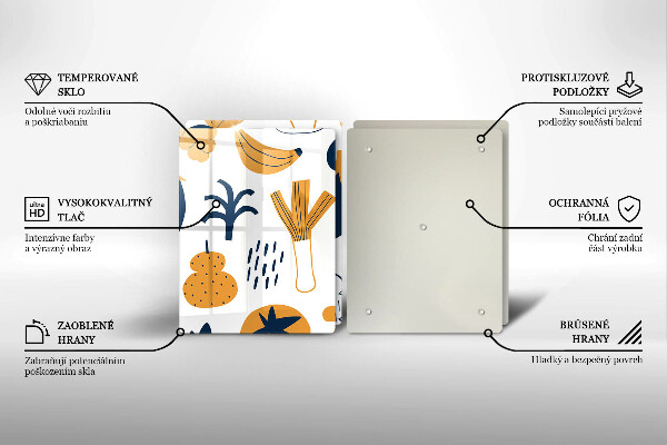 Placă sticla protectie aragaz Ilustrație alimentară