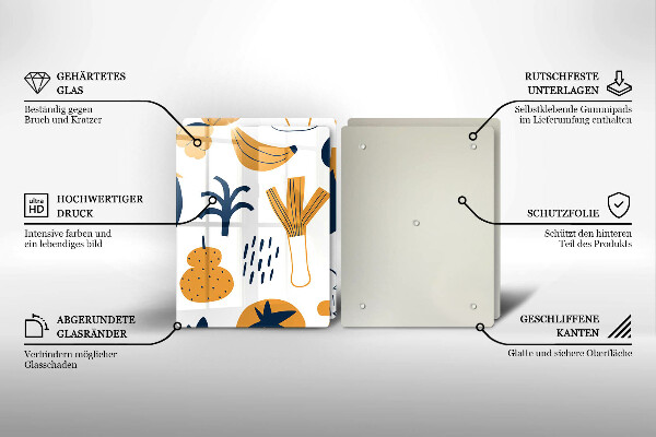 Placă sticla protectie aragaz Ilustrație alimentară