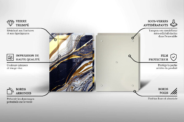 Placă sticla protectie aragaz Abstracție colorată