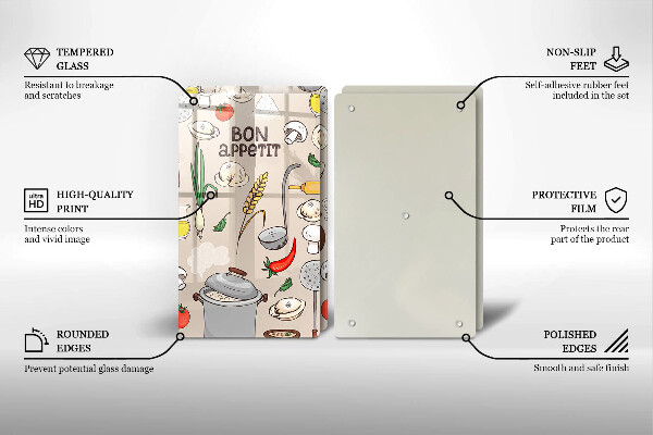 Placă sticla protectie aragaz Ilustrație bucătărie