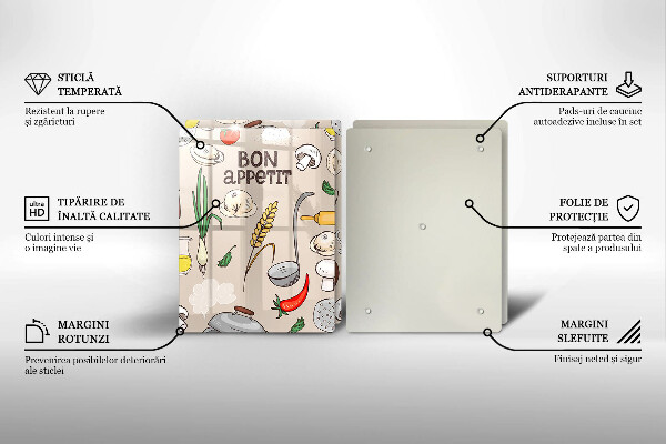 Placă sticla protectie aragaz Ilustrație bucătărie