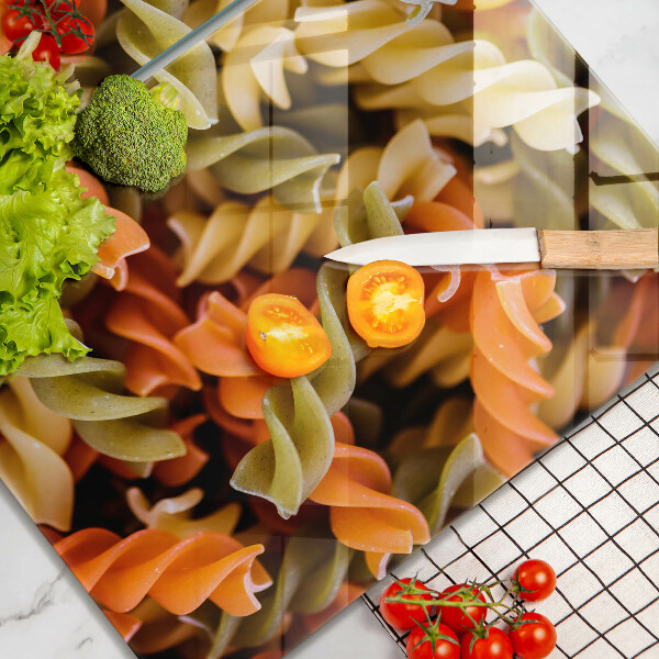 Placă sticla protectie aragaz Paste fusilli