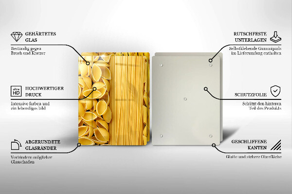 Placă sticla protectie aragaz Paste