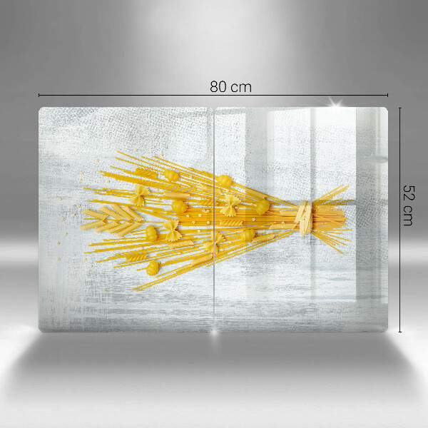 Placă sticla protectie aragaz Paste