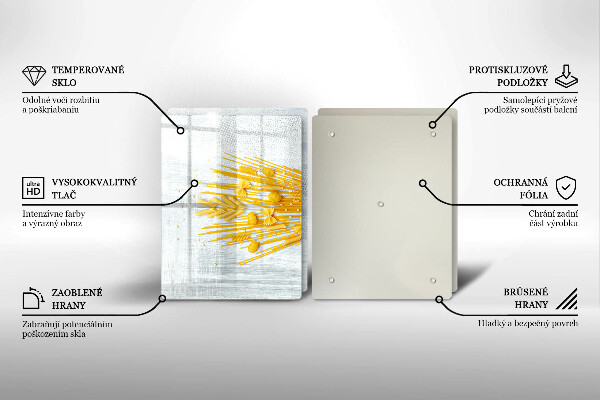 Placă sticla protectie aragaz Paste