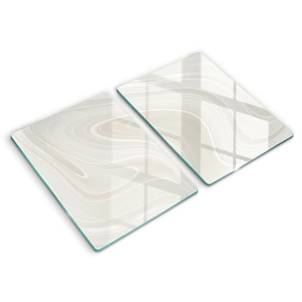 Placa din sticla protectie perete bucatarie Textura cremoasa