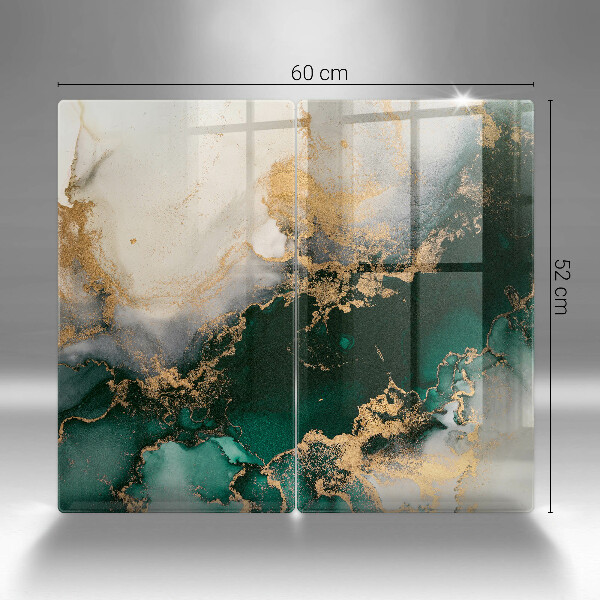 Placa din sticla protectie perete bucatarie Marmură multicoloră