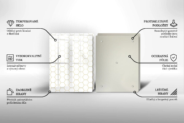 Placa din sticla protectie perete bucatarie Modele abstracte