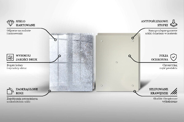 Placa din sticla protectie perete bucatarie Abstracția