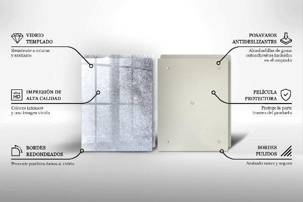 Placa din sticla protectie perete bucatarie Abstracția