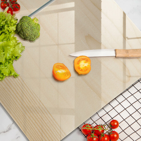 Placa din sticla protectie perete bucatarie Scandura de lemn