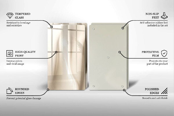 Placa din sticla protectie perete bucatarie Înghețată cremoasă