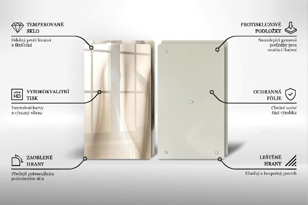 Placa din sticla protectie perete bucatarie Înghețată cremoasă