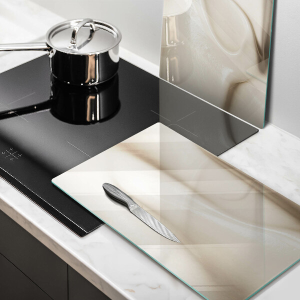 Placa din sticla protectie perete bucatarie Înghețată cremoasă