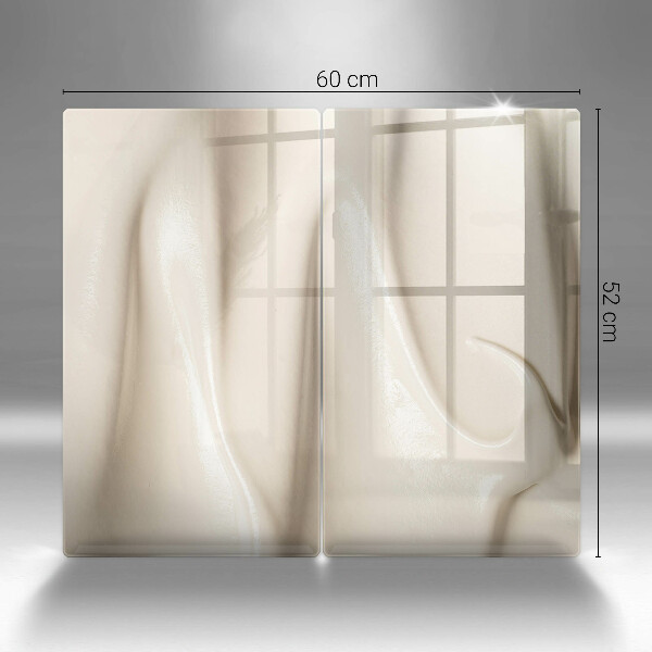 Placa din sticla protectie perete bucatarie Înghețată cremoasă