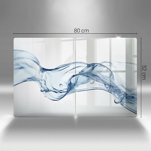 Placa din sticla protectie perete bucatarie Apă cristalină