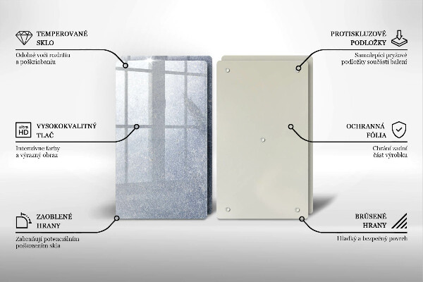 Placă din sticla protectie perete Bucată de tort