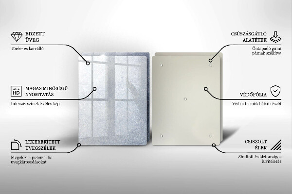 Placă din sticla protectie perete Bucată de tort