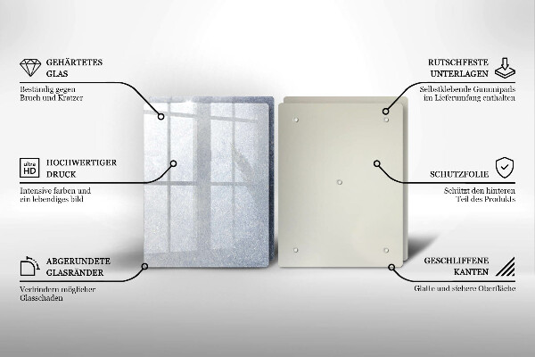 Placă din sticla protectie perete Bucată de tort