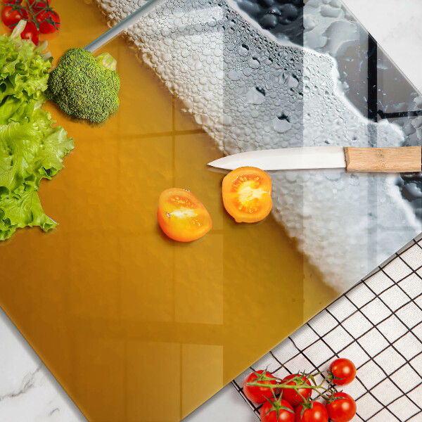 Placă din sticla protectie perete Bea spuma de bere