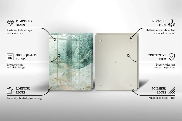 Placă sticla protectie aragaz Structură de piatră