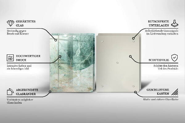 Placă sticla protectie aragaz Structură de piatră