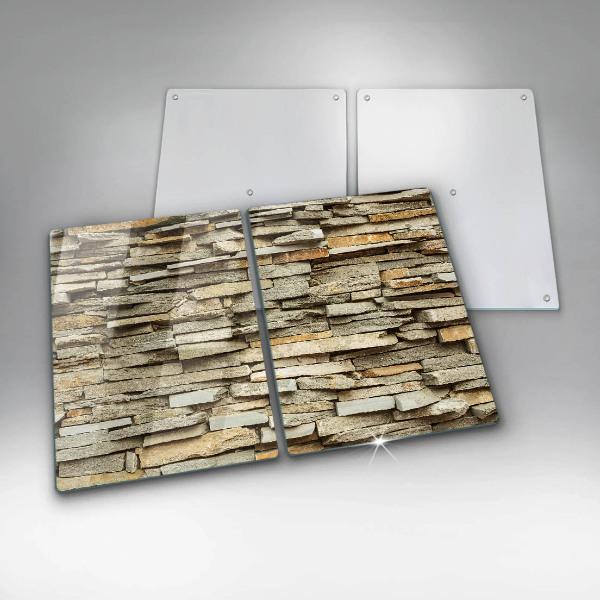 Placă sticla protectie aragaz Pietre decorative