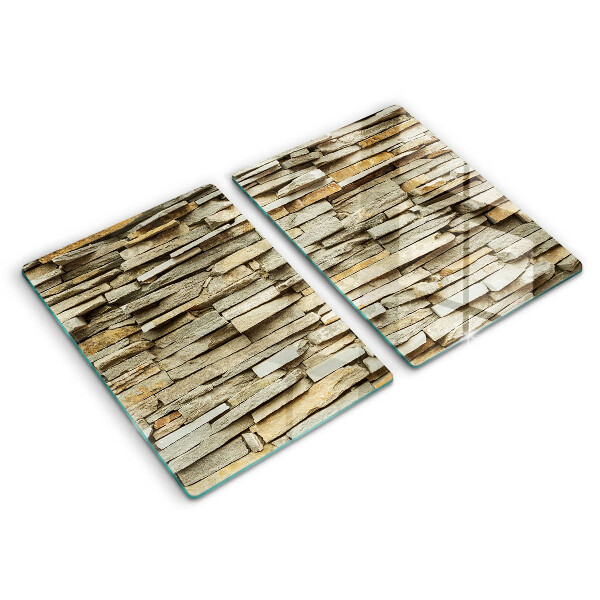 Placă sticla protectie aragaz Pietre decorative