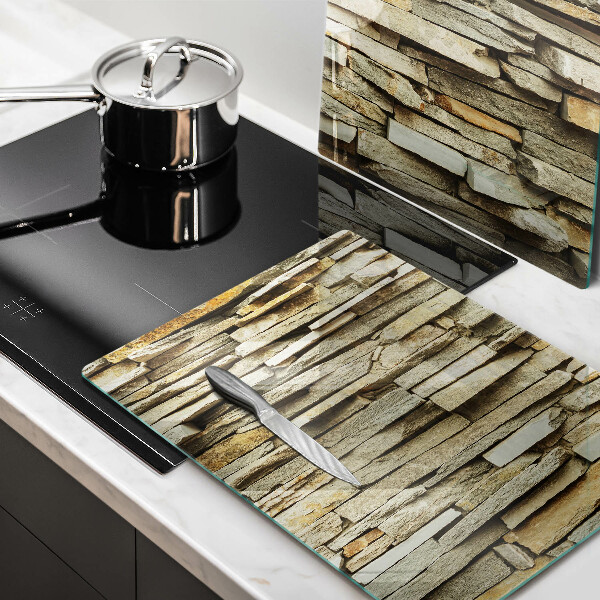 Placă sticla protectie aragaz Pietre decorative