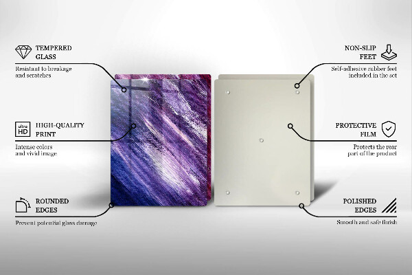 Placă sticla protectie aragaz Abstracția vopselei