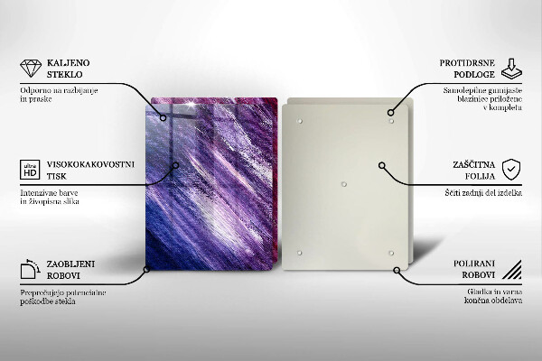 Placă sticla protectie aragaz Abstracția vopselei