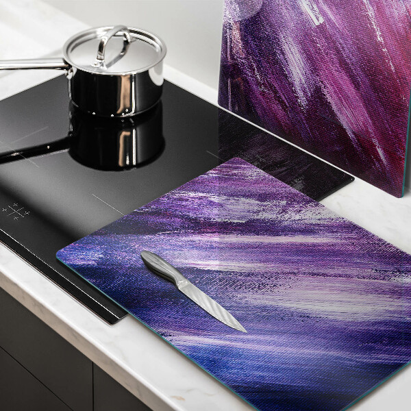 Placă sticla protectie aragaz Abstracția vopselei