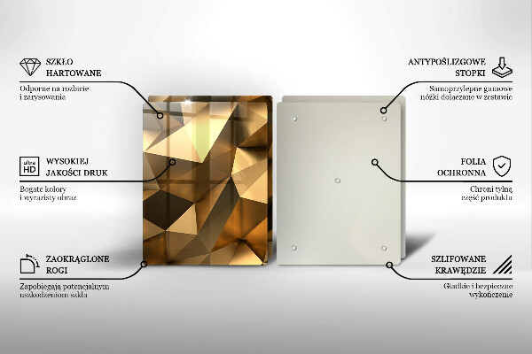 Placă sticla protectie aragaz Fundal de abstractizare a structurii