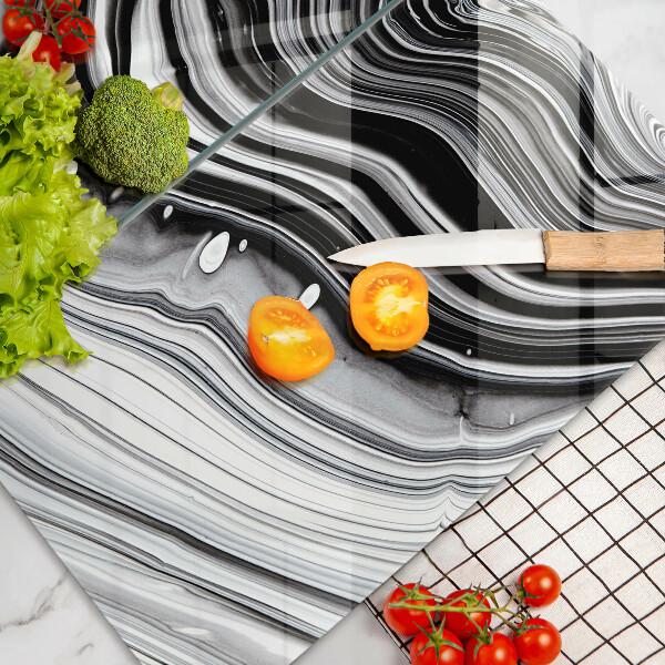 Placă sticla protectie aragaz Abstracția cernelii