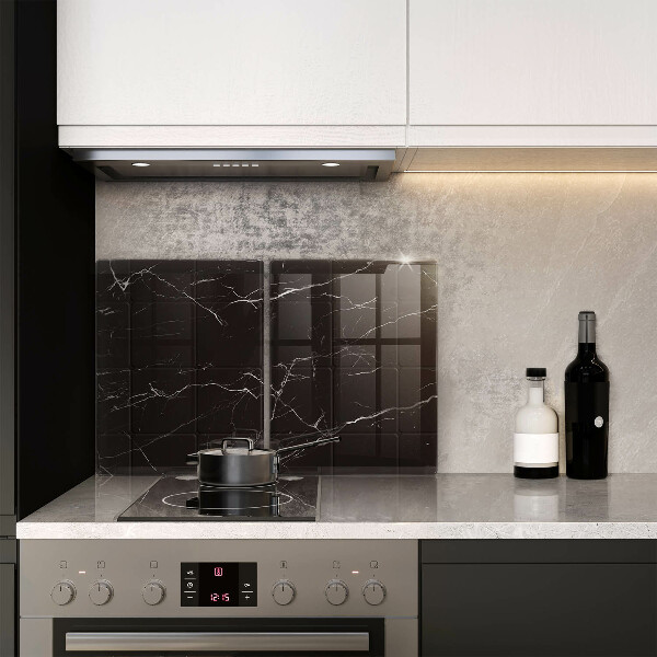 Placă sticla protectie aragaz Placi de marmură