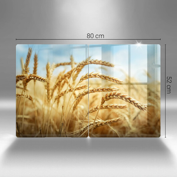 Placă din sticla protectie perete Spice de cereale în câmp