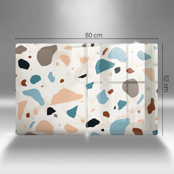 Placă din sticla protectie perete Gresie decorativa