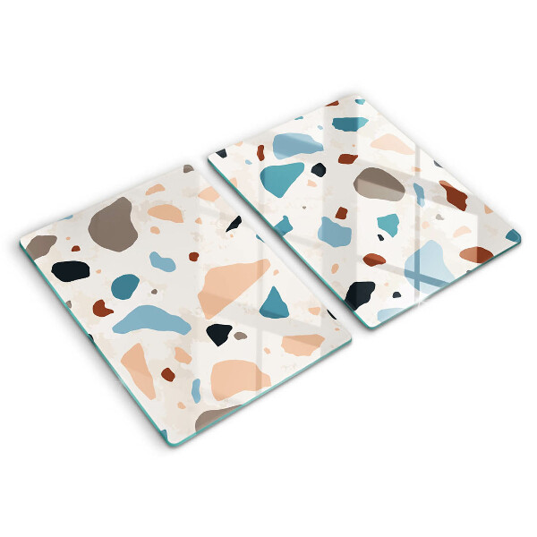 Placă din sticla protectie perete Gresie decorativa