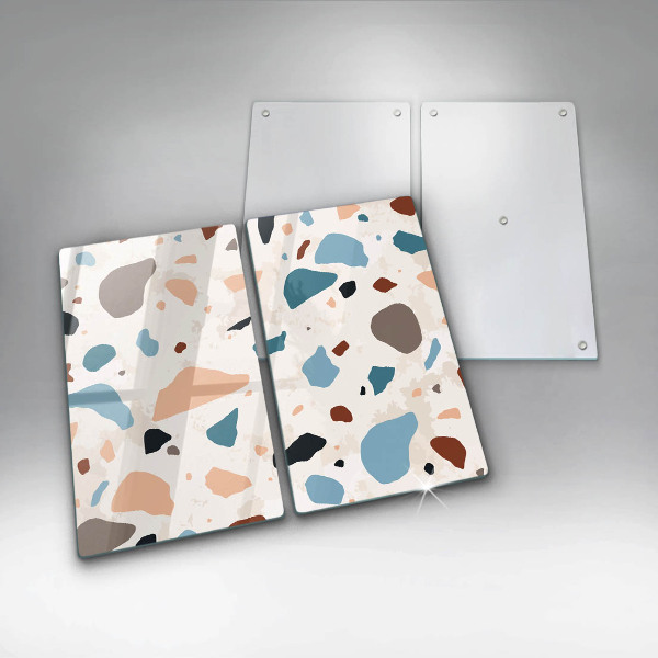 Placă din sticla protectie perete Gresie decorativa