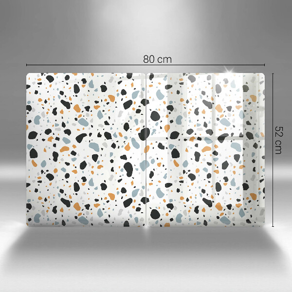 Placă din sticla protectie perete Gresie decorativa