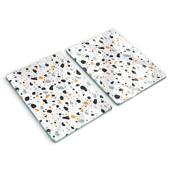 Placă din sticla protectie perete Gresie decorativa