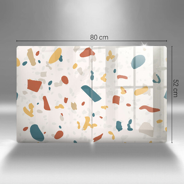 Placă din sticla protectie perete Gresie decorativa