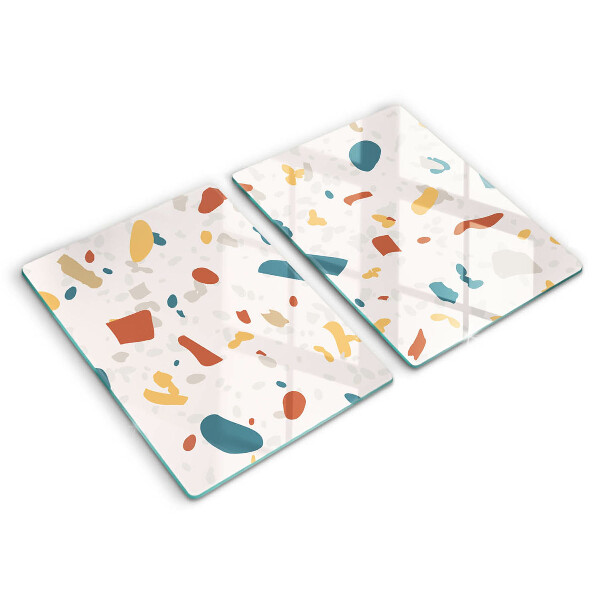 Placă din sticla protectie perete Gresie decorativa