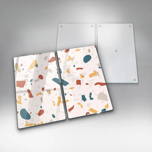 Placă din sticla protectie perete Gresie decorativa