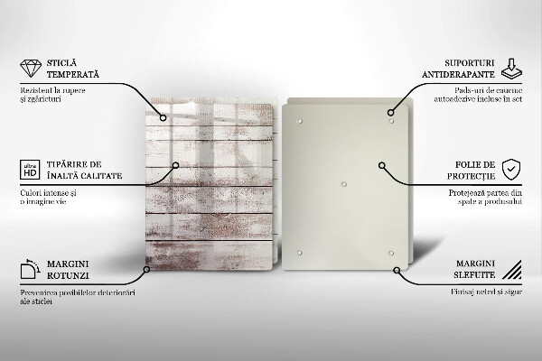 Placă sticla protectie aragaz Scânduri vechi de lemn