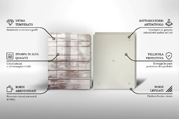 Placă sticla protectie aragaz Scânduri vechi de lemn