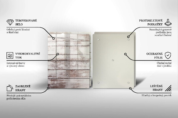 Placă sticla protectie aragaz Scânduri vechi de lemn