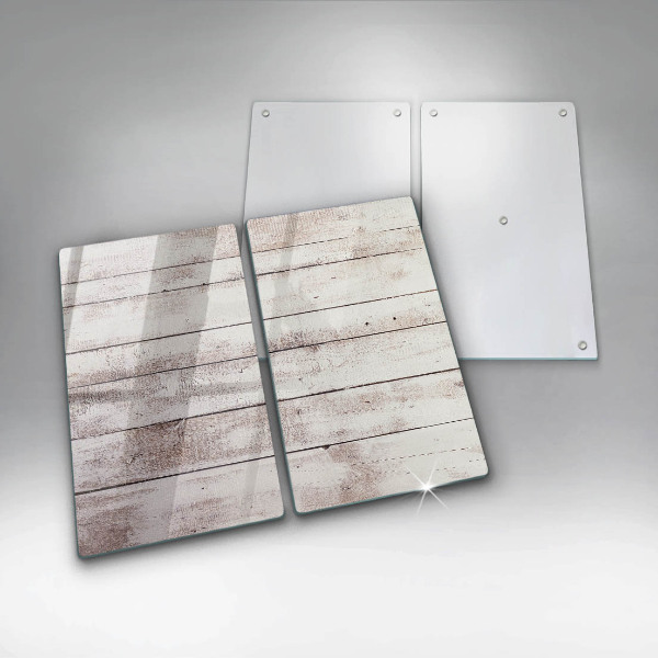 Placă sticla protectie aragaz Scânduri vechi de lemn