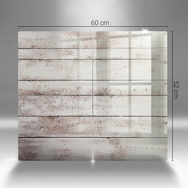 Placă sticla protectie aragaz Scânduri vechi de lemn