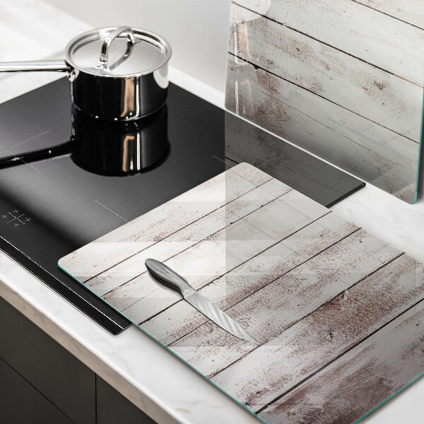 Placă sticla protectie aragaz Scânduri vechi de lemn